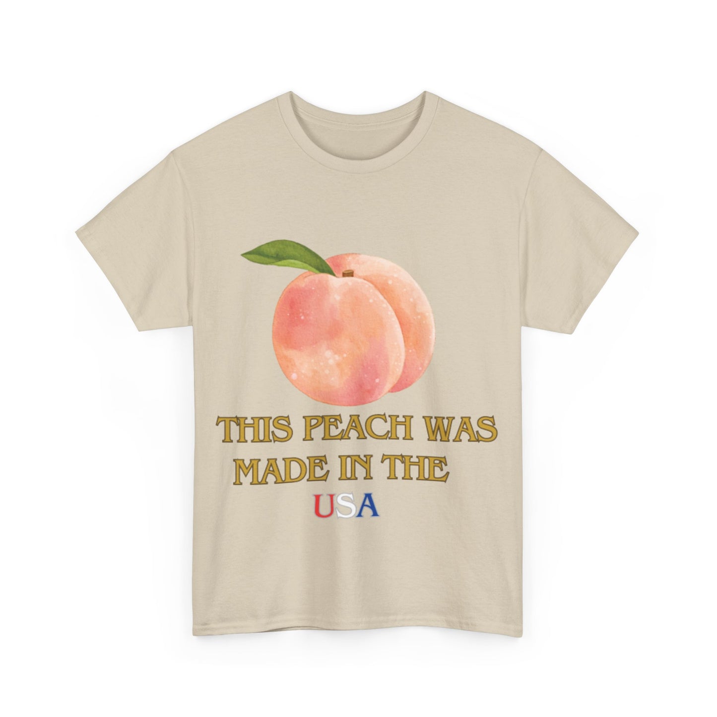 Proud American Peach - Made in the USA T-Shirt