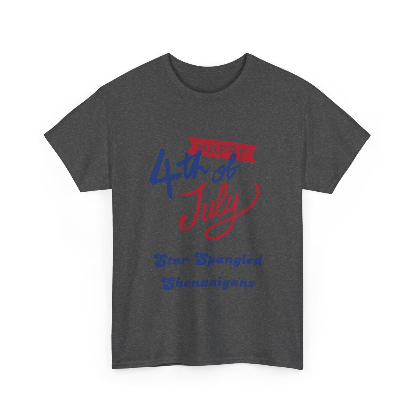 4th of July Star Spangled casual Unisex Heavy Cotton T-shirt