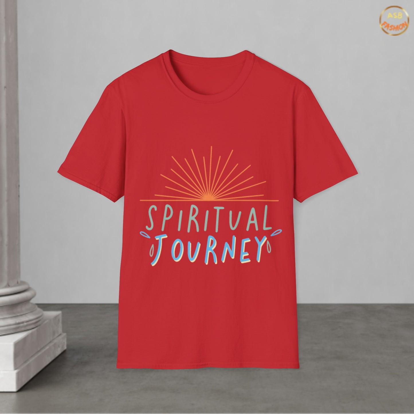 Inspirational 'Spiritual Journey' T-Shirt - Perfect for Mindfulness