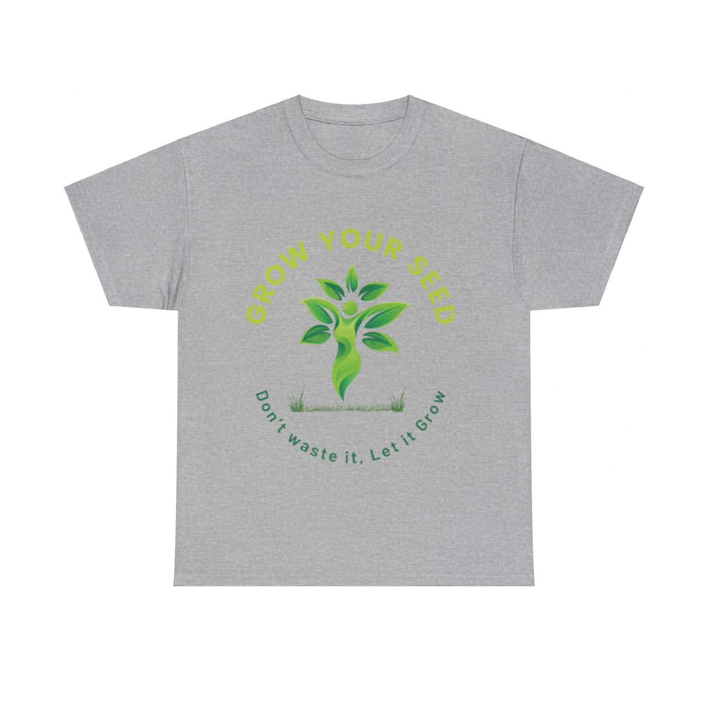 Empowering 'Grow Your Seed' Logo T-Shirt - Celebrate Your Journey