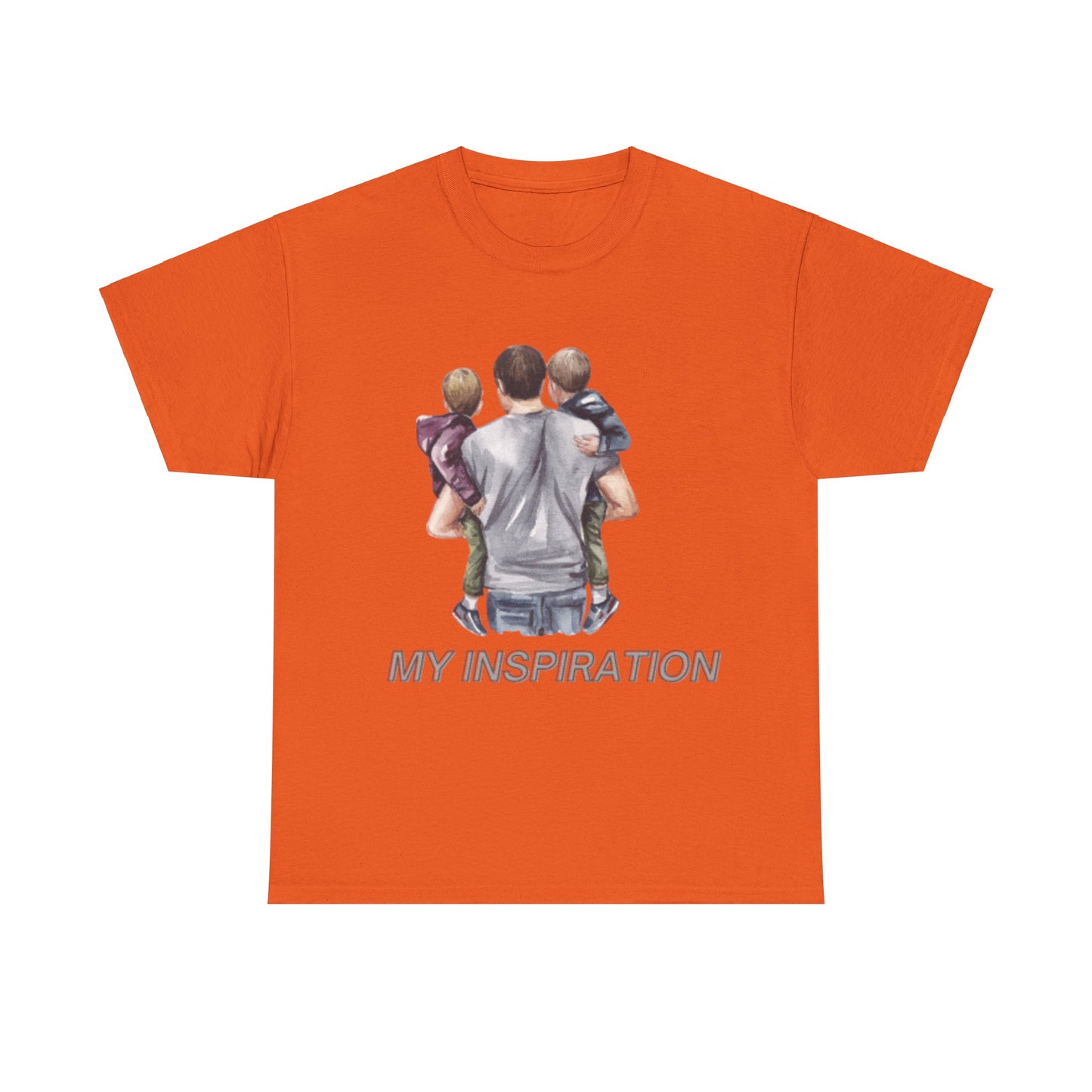 Inspirational 'Dad Inspiration' Logo T-shirt - Great Gift for Dads