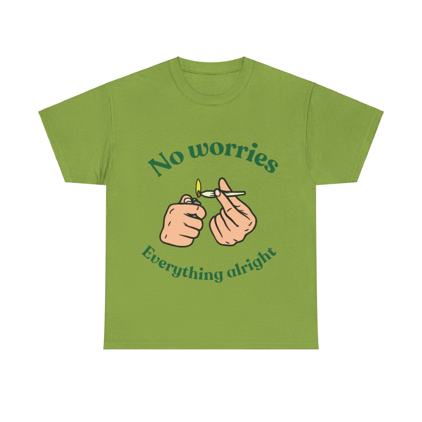 No Worries, Everything Alright Relaxed Vibes T-Shirt