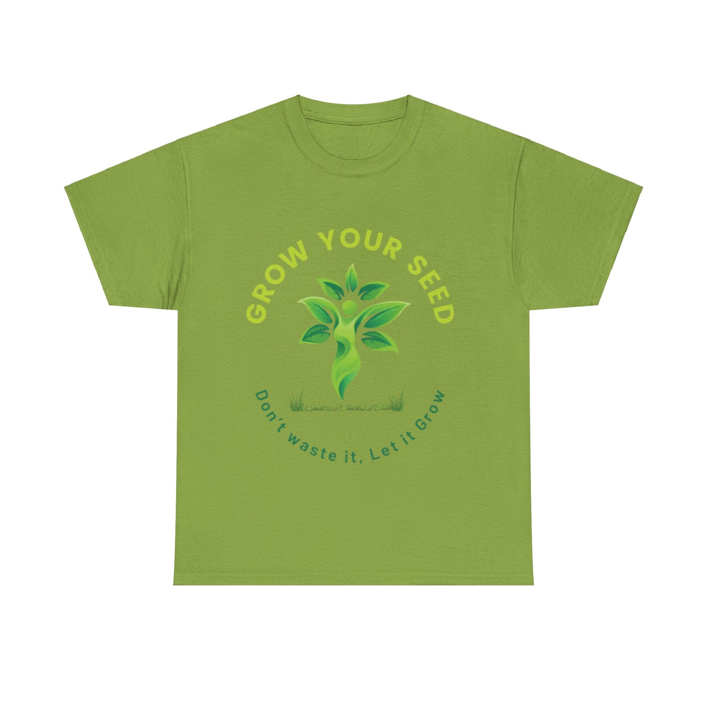 Empowering 'Grow Your Seed' Logo T-Shirt - Celebrate Your Journey