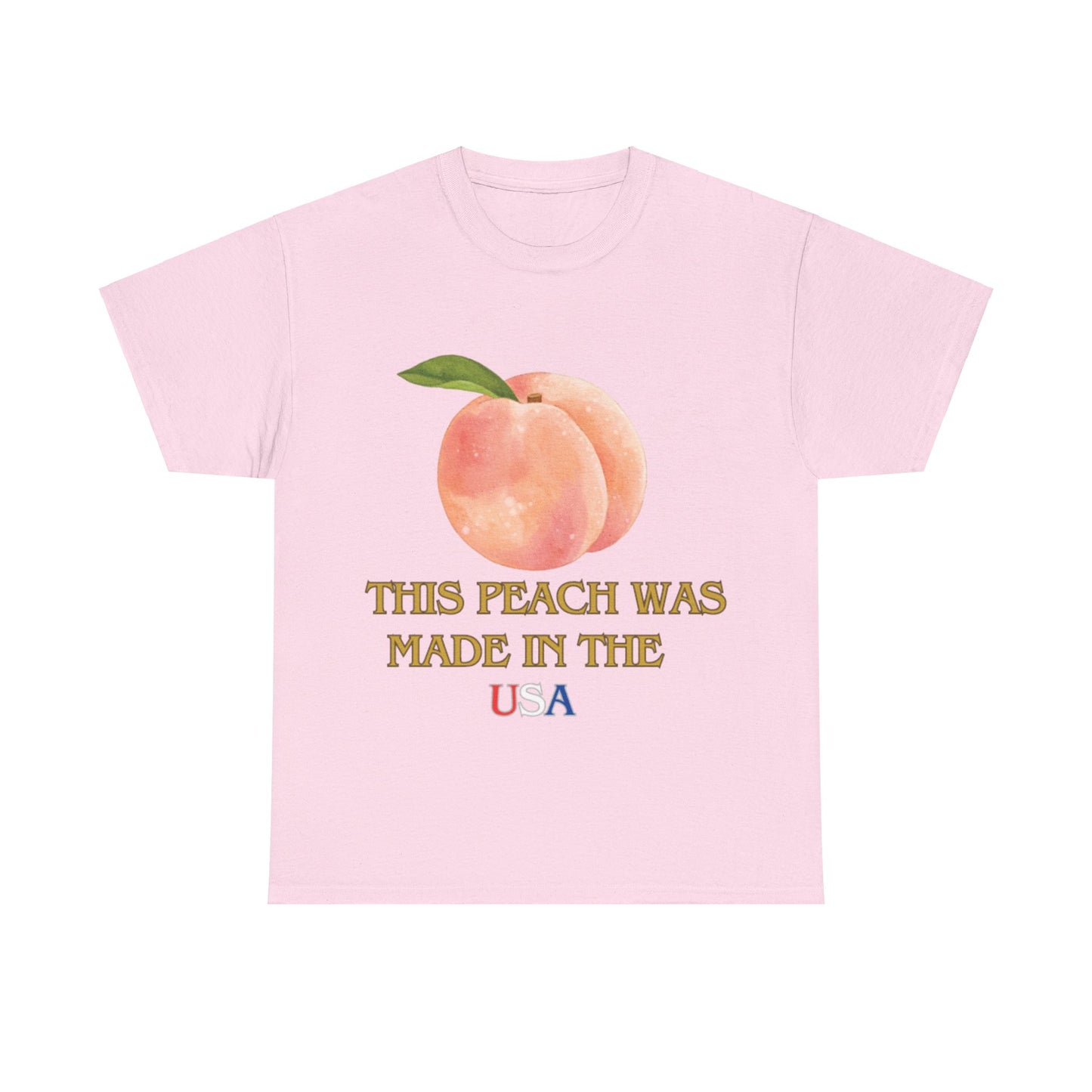 Proud American Peach - Made in the USA T-Shirt