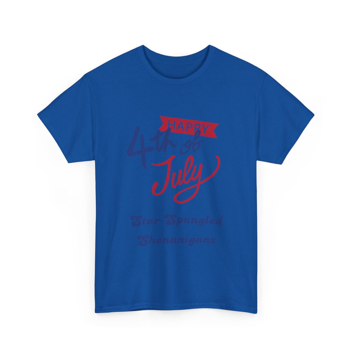 4th of July Star Spangled casual Unisex Heavy Cotton T-shirt