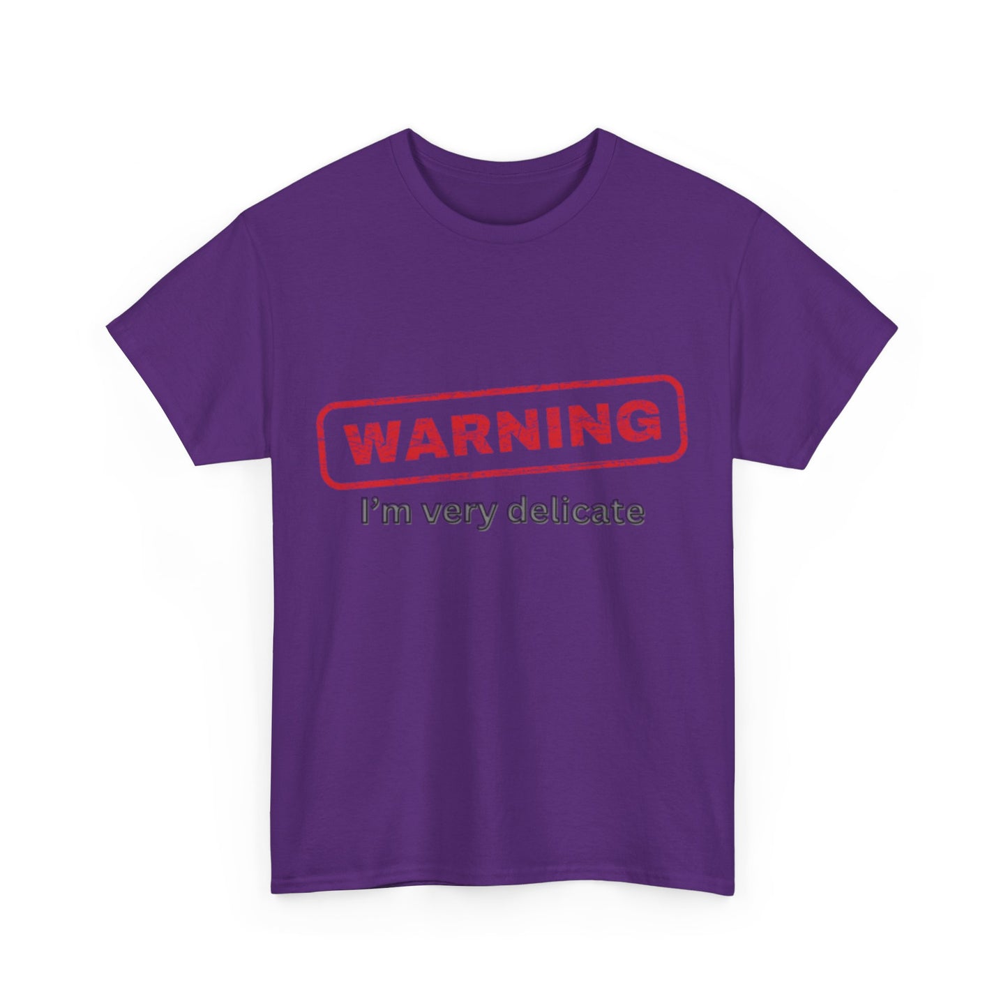 Fragile But Fierce - 'Warning, I'm Very Delicate' T-Shirt