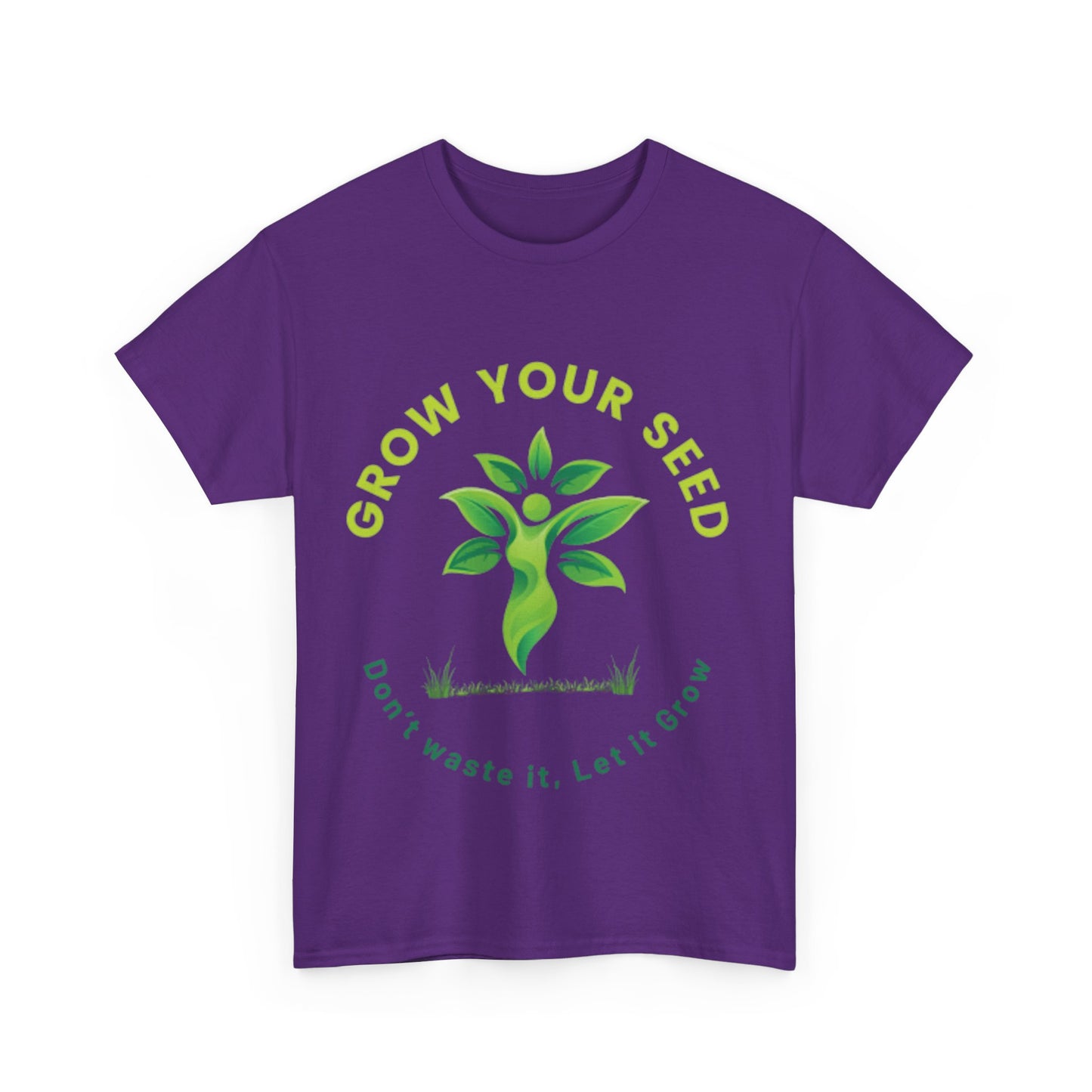 Empowering 'Grow Your Seed' Logo T-Shirt - Celebrate Your Journey