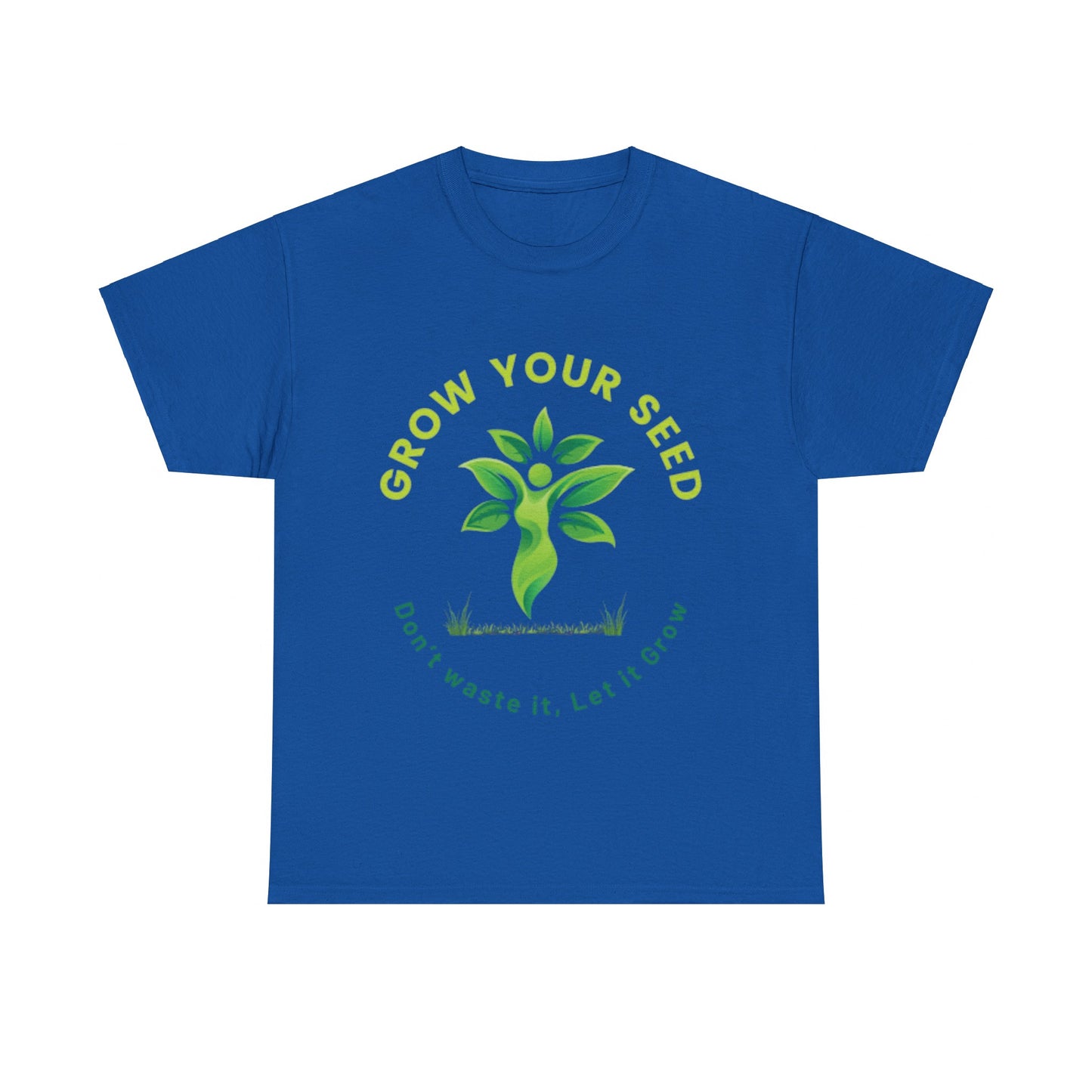 Empowering 'Grow Your Seed' Logo T-Shirt - Celebrate Your Journey