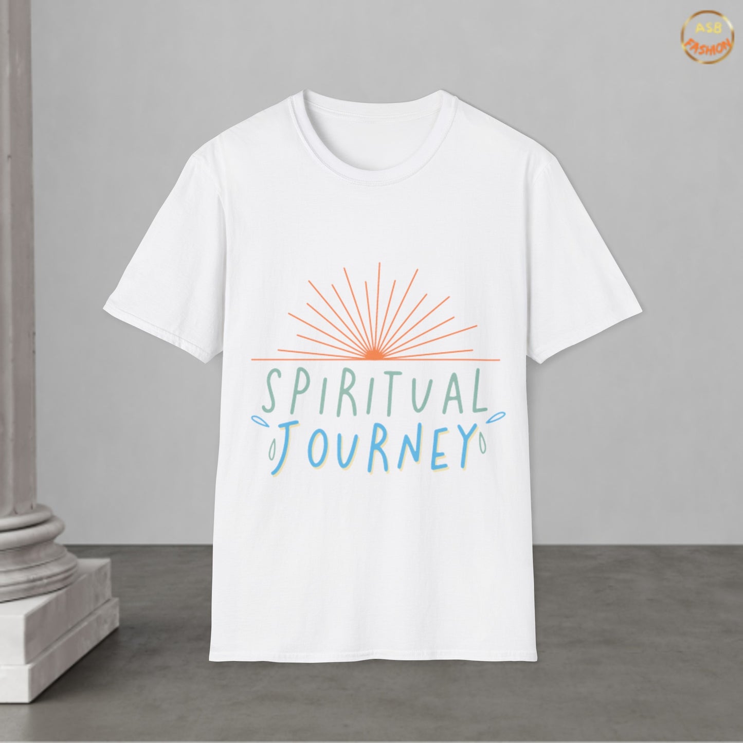 Inspirational 'Spiritual Journey' T-Shirt - Perfect for Mindfulness