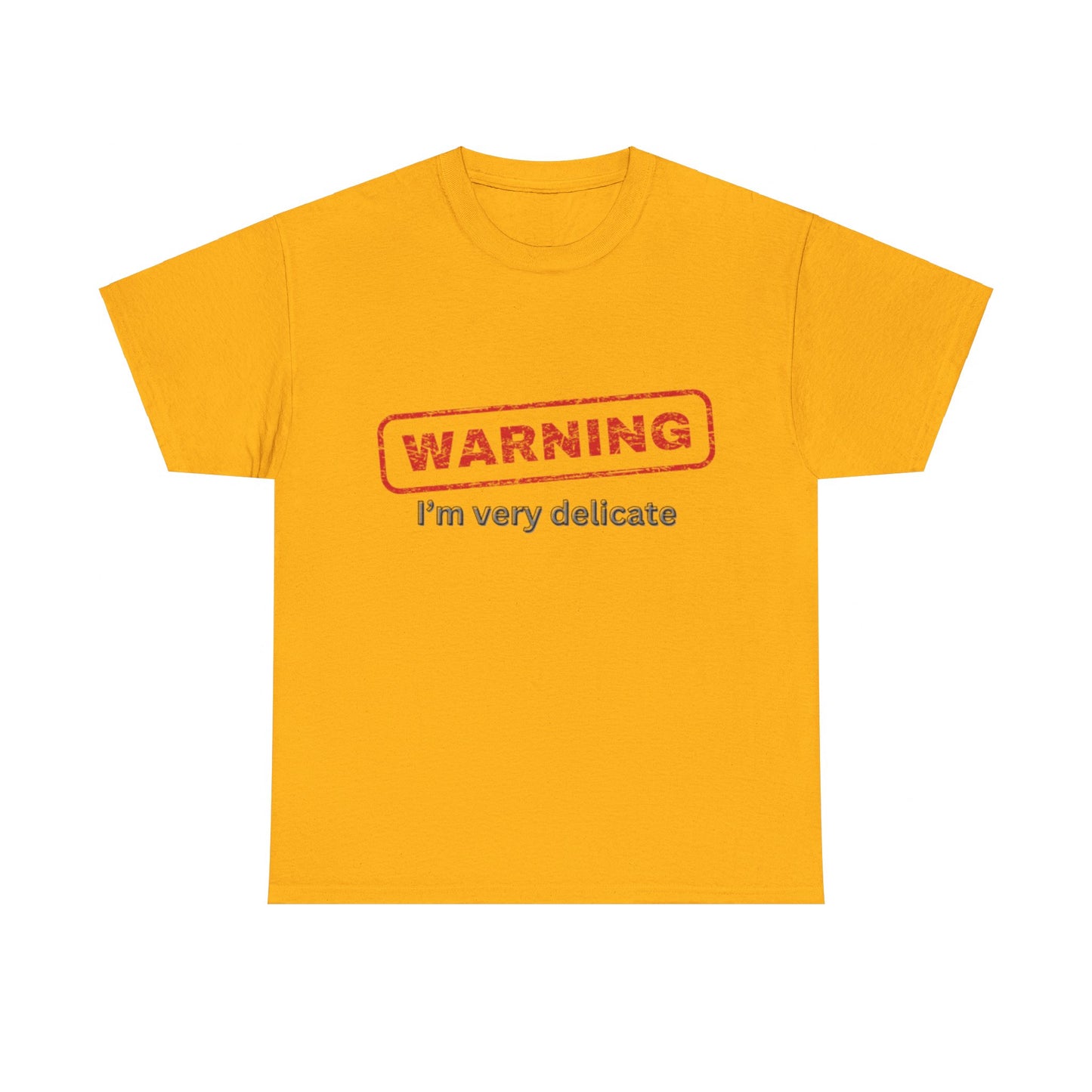 Fragile But Fierce - 'Warning, I'm Very Delicate' T-Shirt