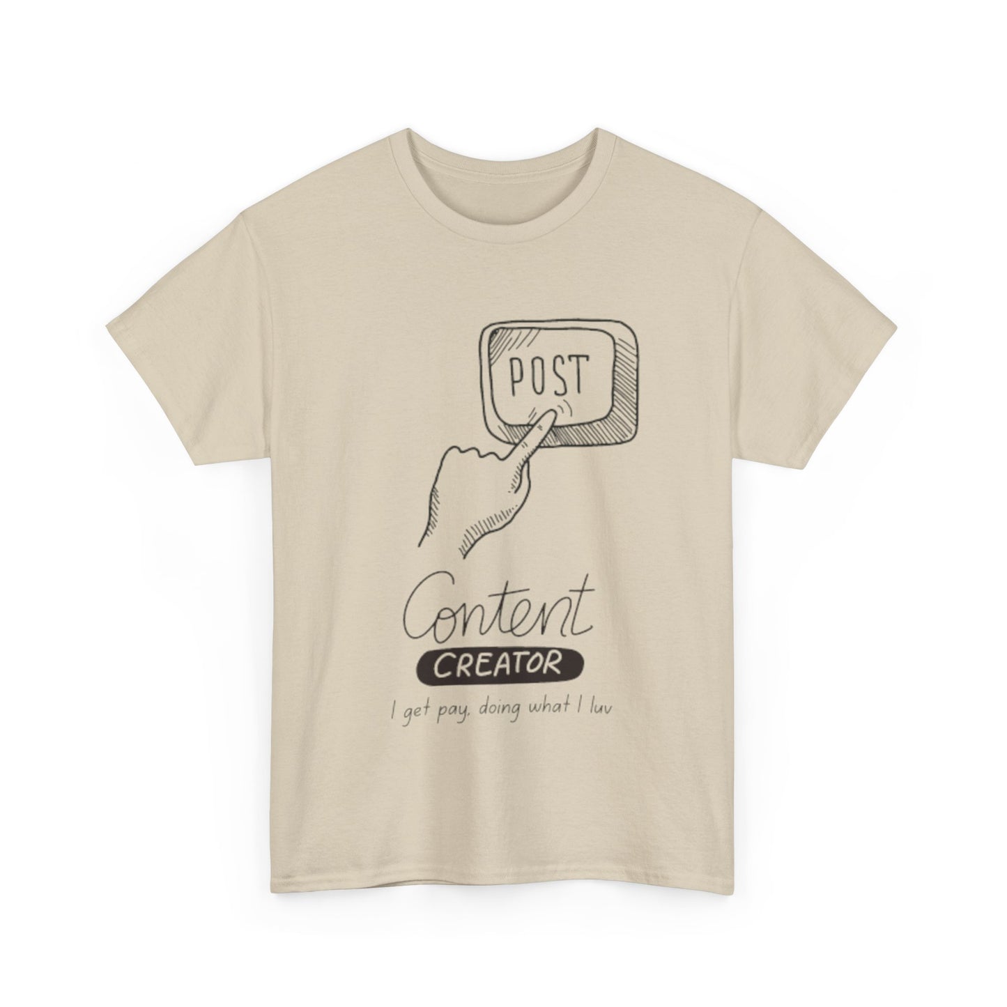 Innovate, Create, Inspire: Content Creator T-Shirt