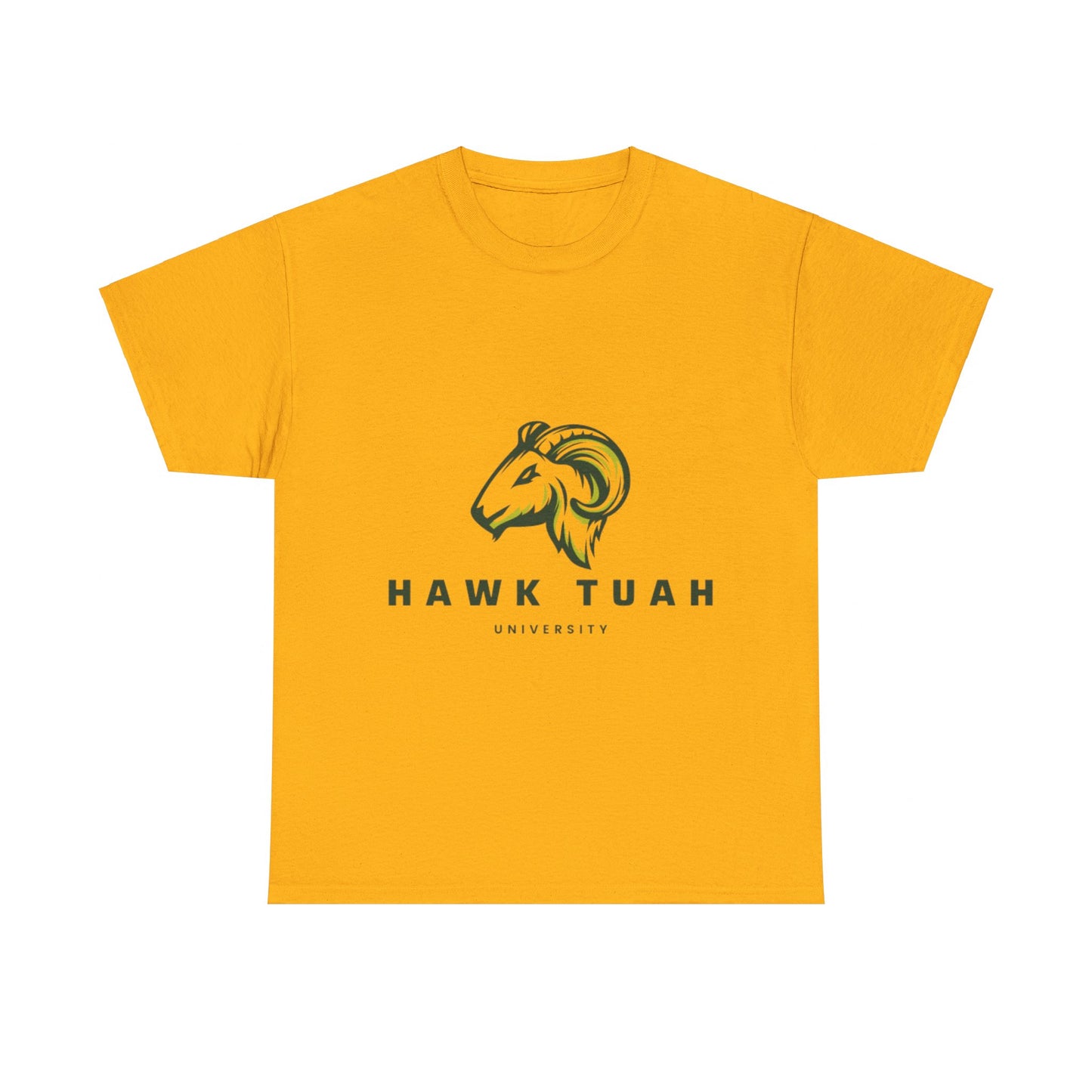 HAWK TUAH University Unisex Heavy Cotton T-Shirt