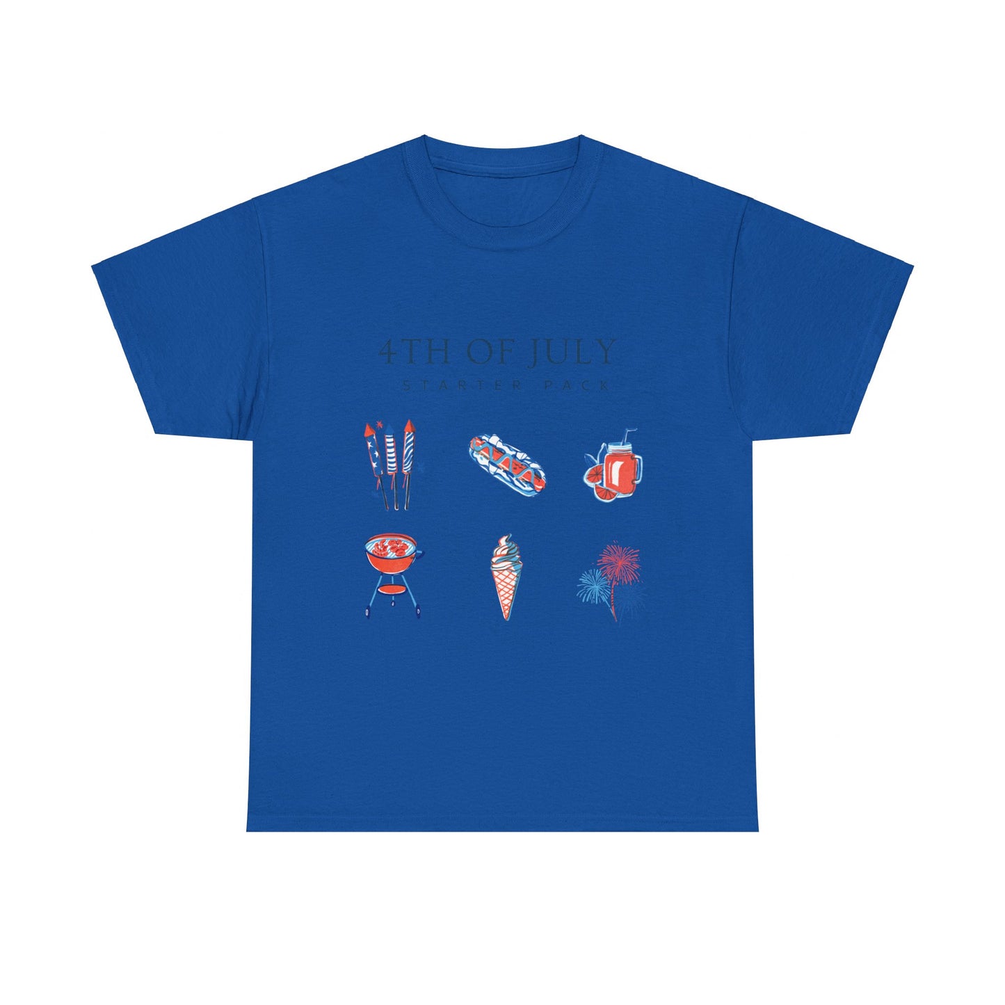 July 4th Starter Pack Unisex Heavy Cotton T-shirt