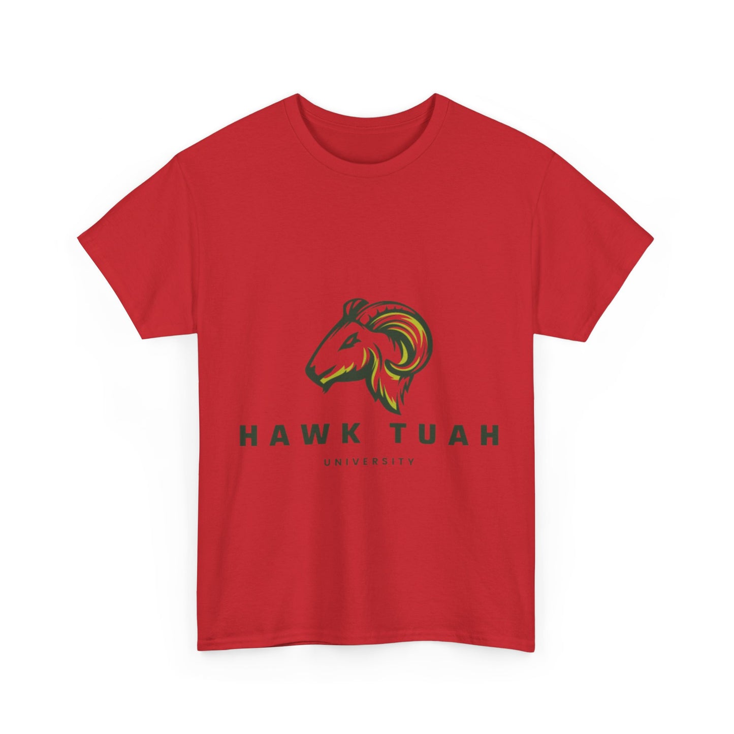 HAWK TUAH University Unisex Heavy Cotton T-Shirt