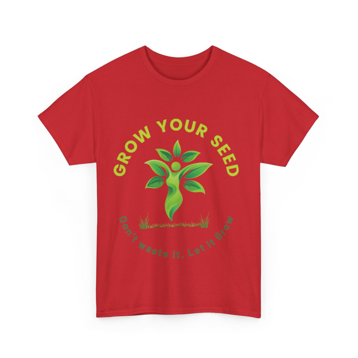 Empowering 'Grow Your Seed' Logo T-Shirt - Celebrate Your Journey