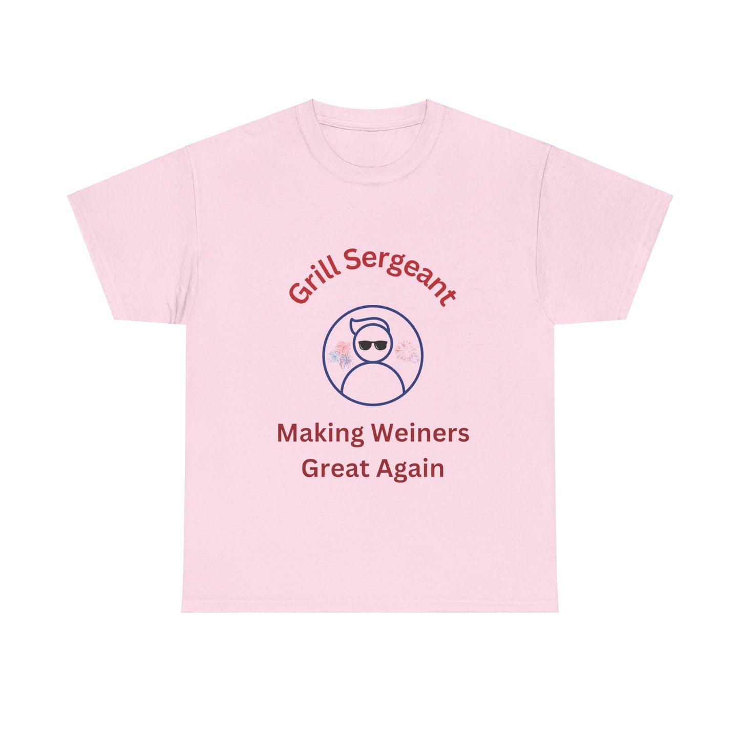 Grill Sergeant, Making Weiners Great Again Unisex Heavy Cotton T-shirt