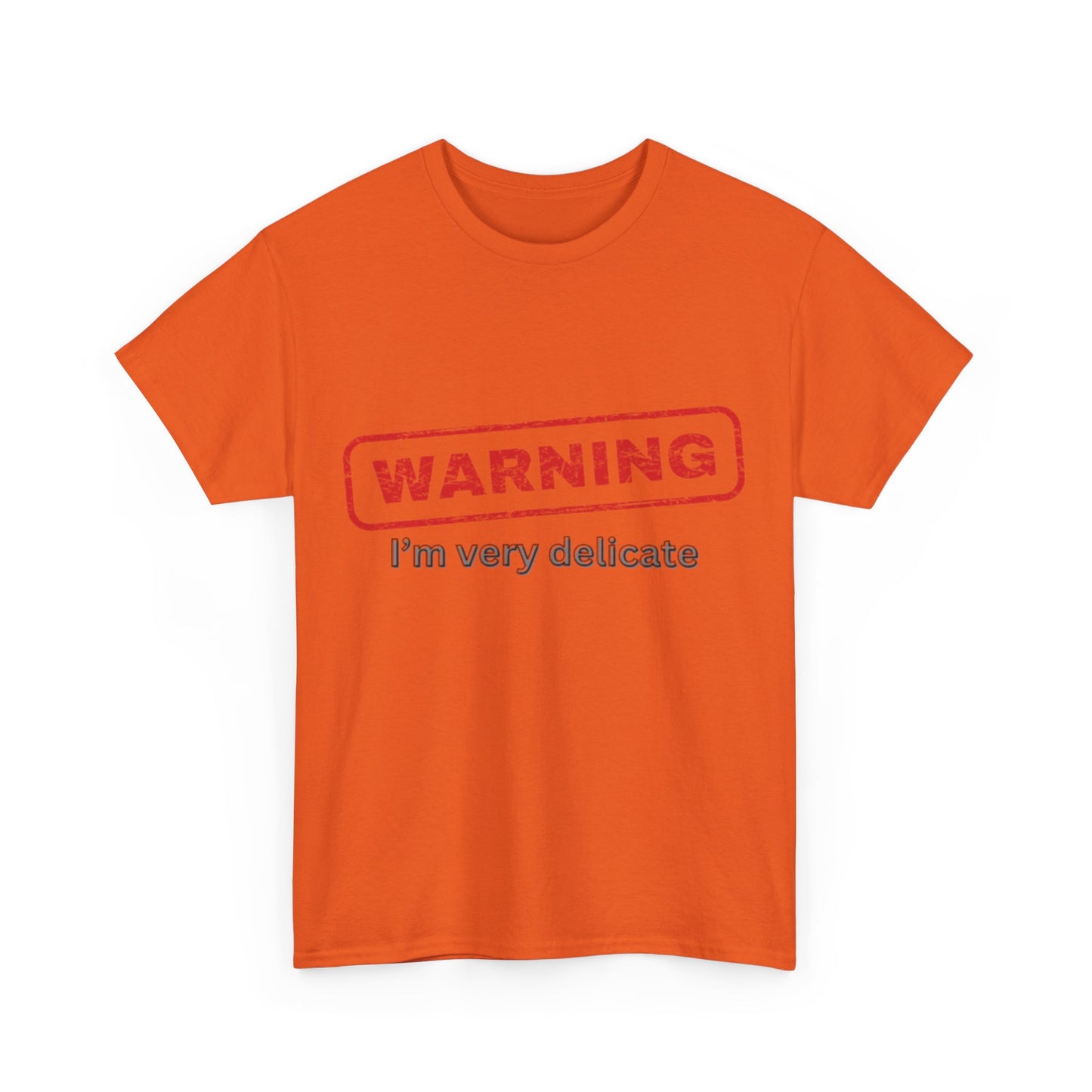 Fragile But Fierce - 'Warning, I'm Very Delicate' T-Shirt