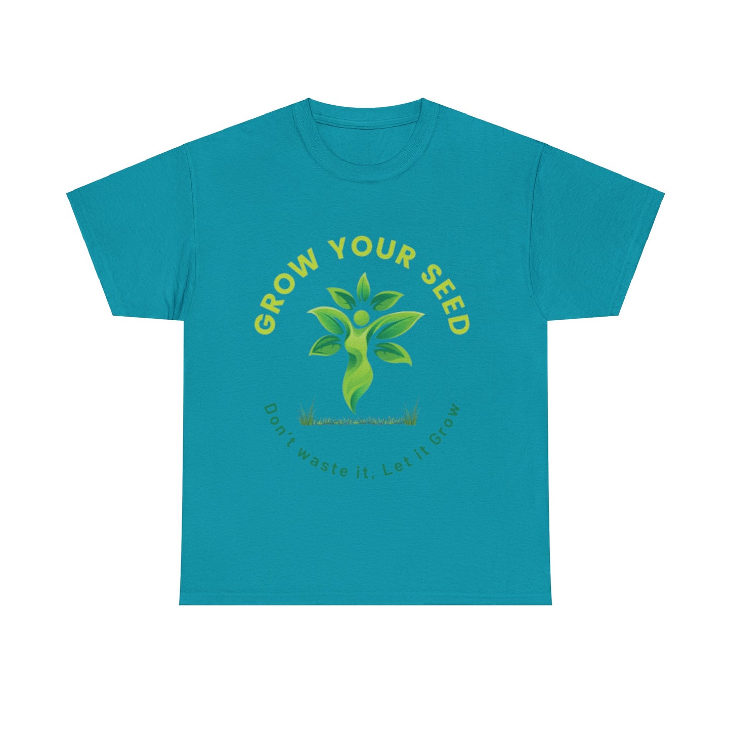 Empowering 'Grow Your Seed' Logo T-Shirt - Celebrate Your Journey