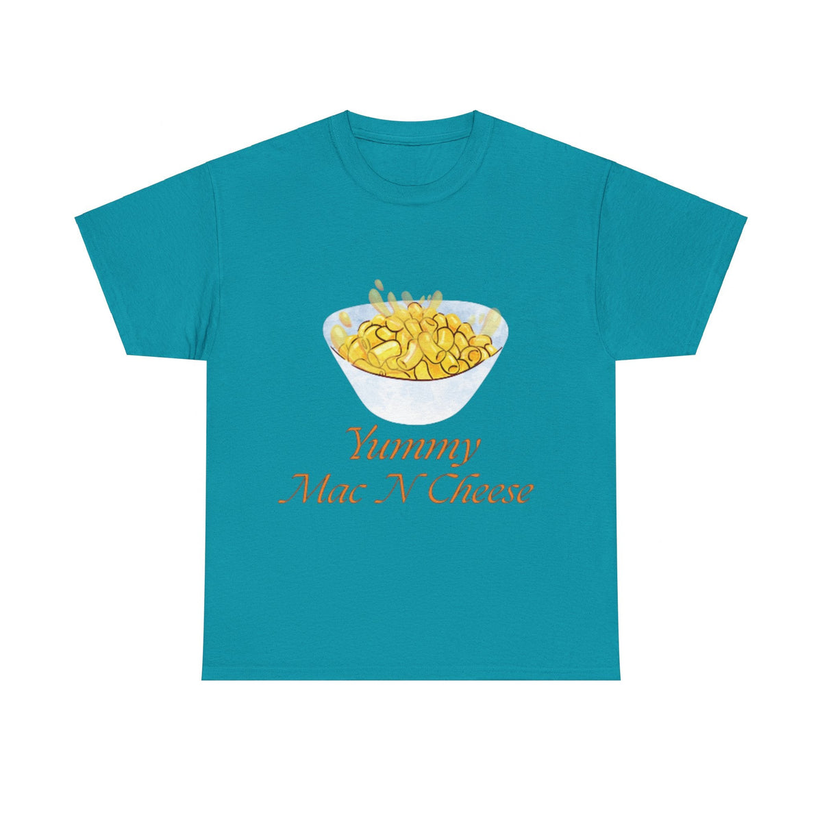 Yummy Mac n Cheese funny humor Heavy Cotton T-shirt
