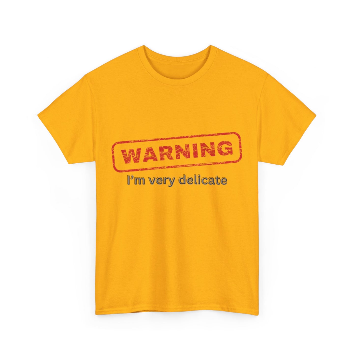 Fragile But Fierce - 'Warning, I'm Very Delicate' T-Shirt