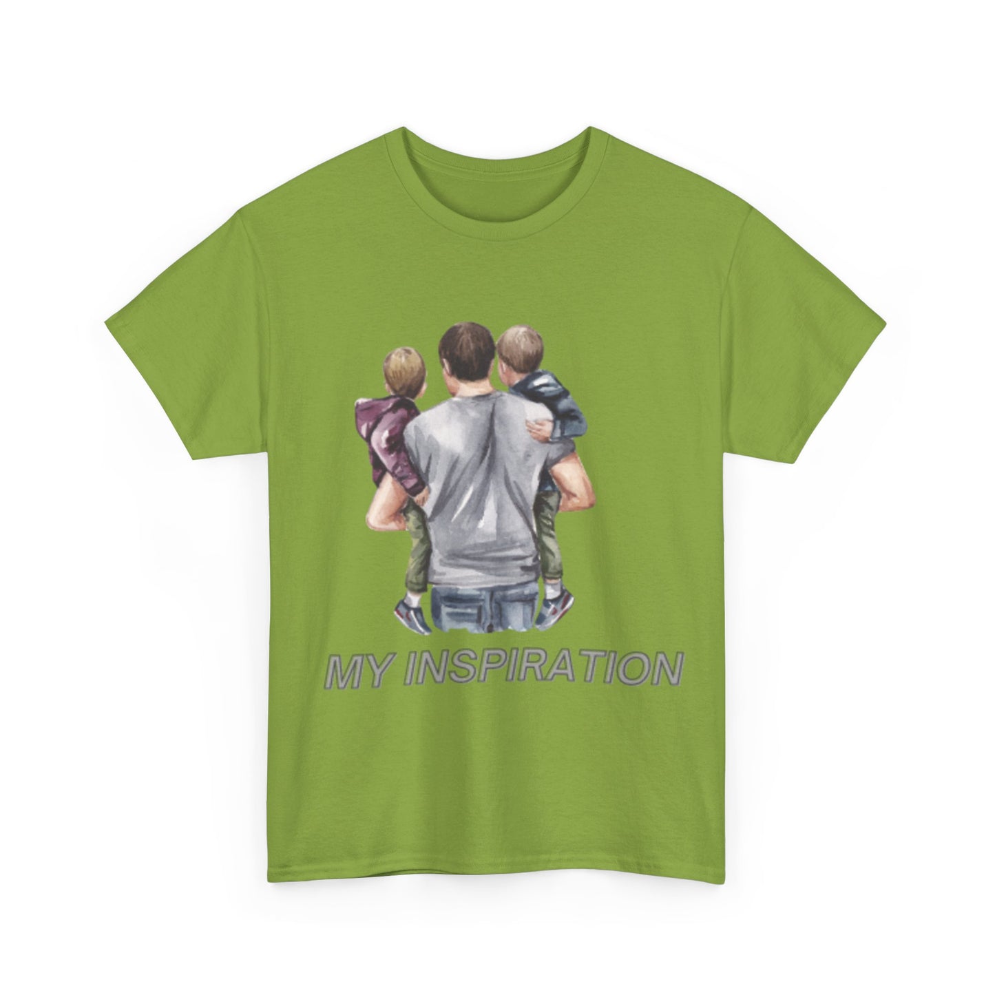 Inspirational 'Dad Inspiration' Logo T-shirt - Great Gift for Dads