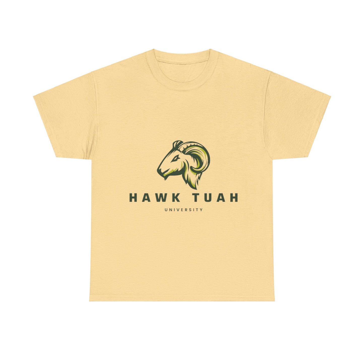 HAWK TUAH University Unisex Heavy Cotton T-Shirt