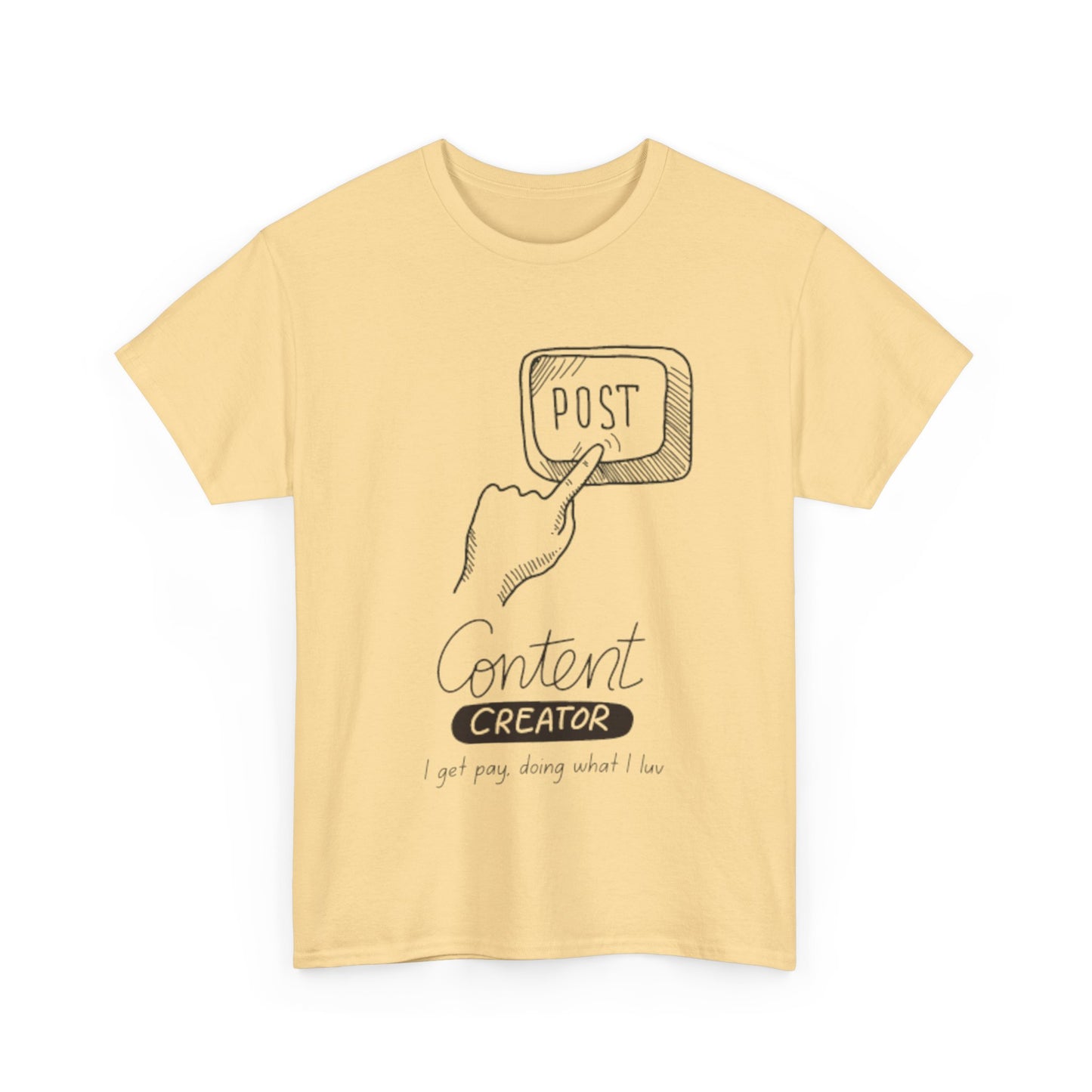 Innovate, Create, Inspire: Content Creator T-Shirt