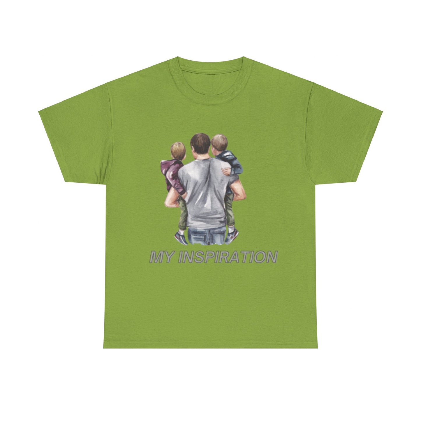 Inspirational 'Dad Inspiration' Logo T-shirt - Great Gift for Dads