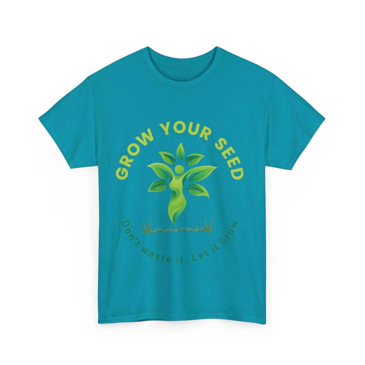 Empowering 'Grow Your Seed' Logo T-Shirt - Celebrate Your Journey