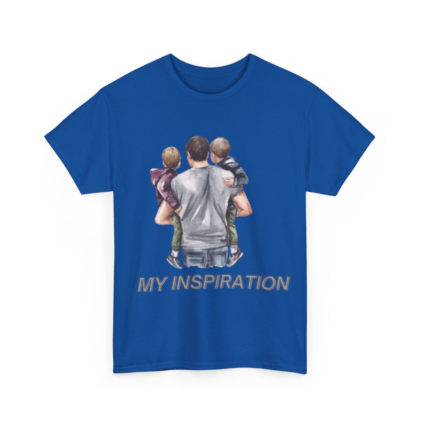 Inspirational 'Dad Inspiration' Logo T-shirt - Great Gift for Dads