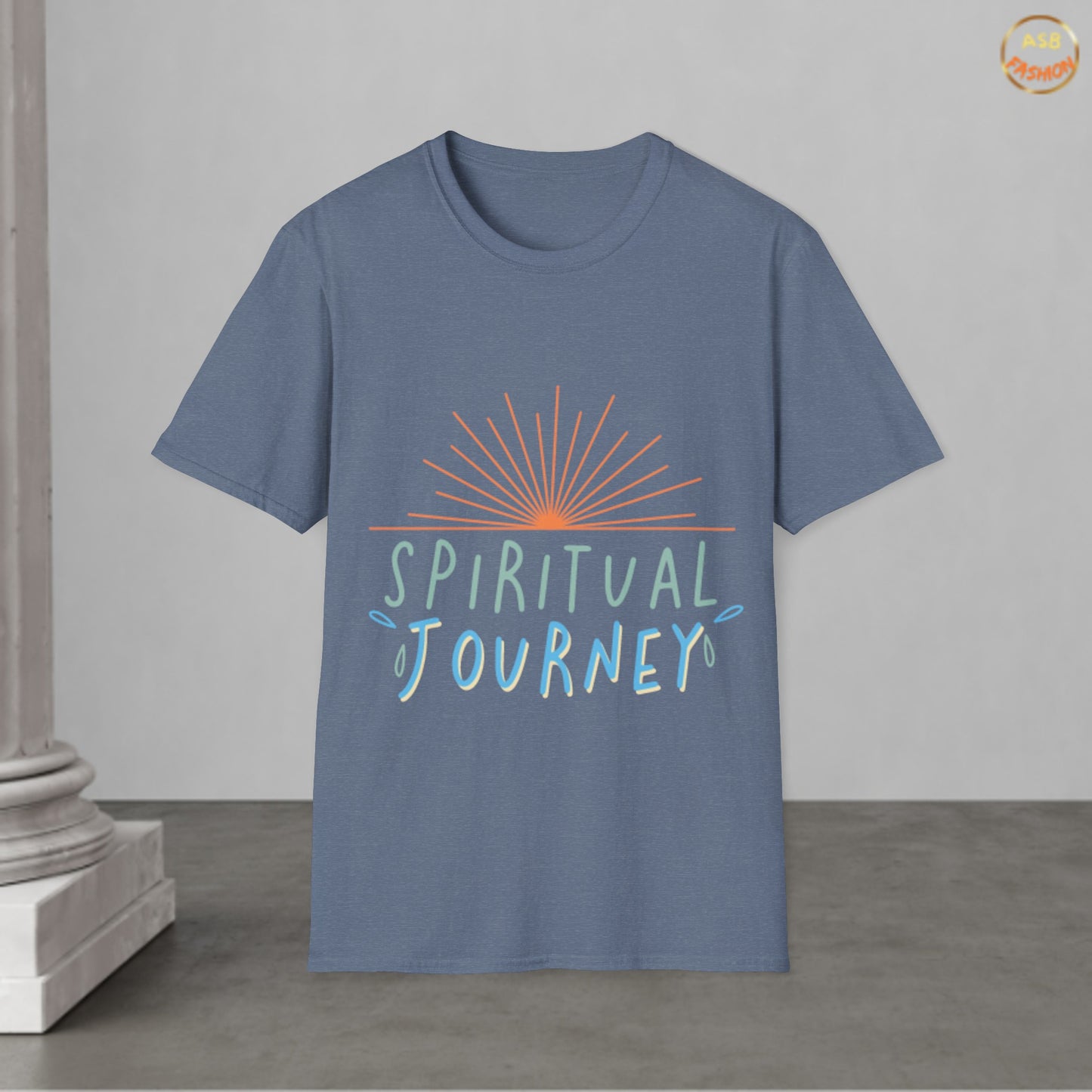 Inspirational 'Spiritual Journey' T-Shirt - Perfect for Mindfulness