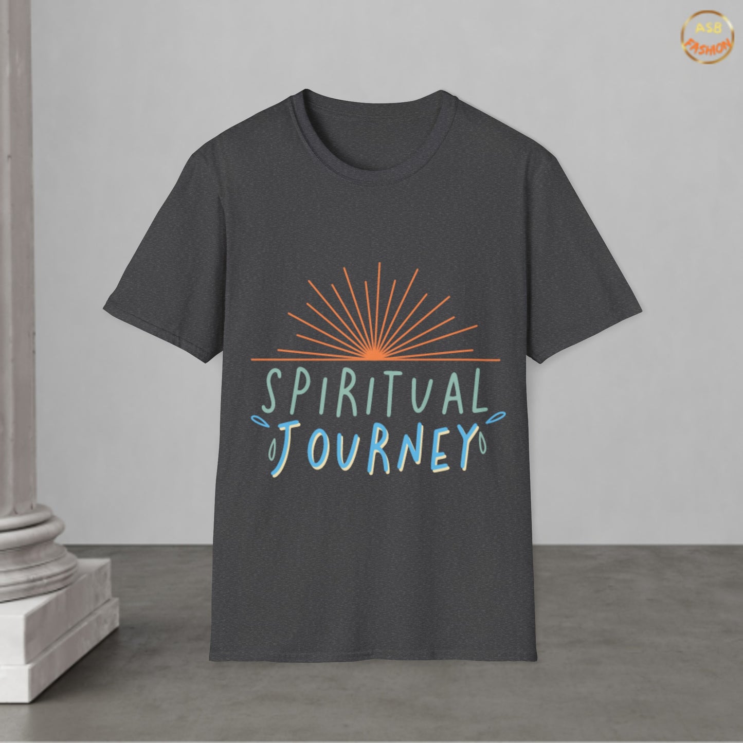 Inspirational 'Spiritual Journey' T-Shirt - Perfect for Mindfulness