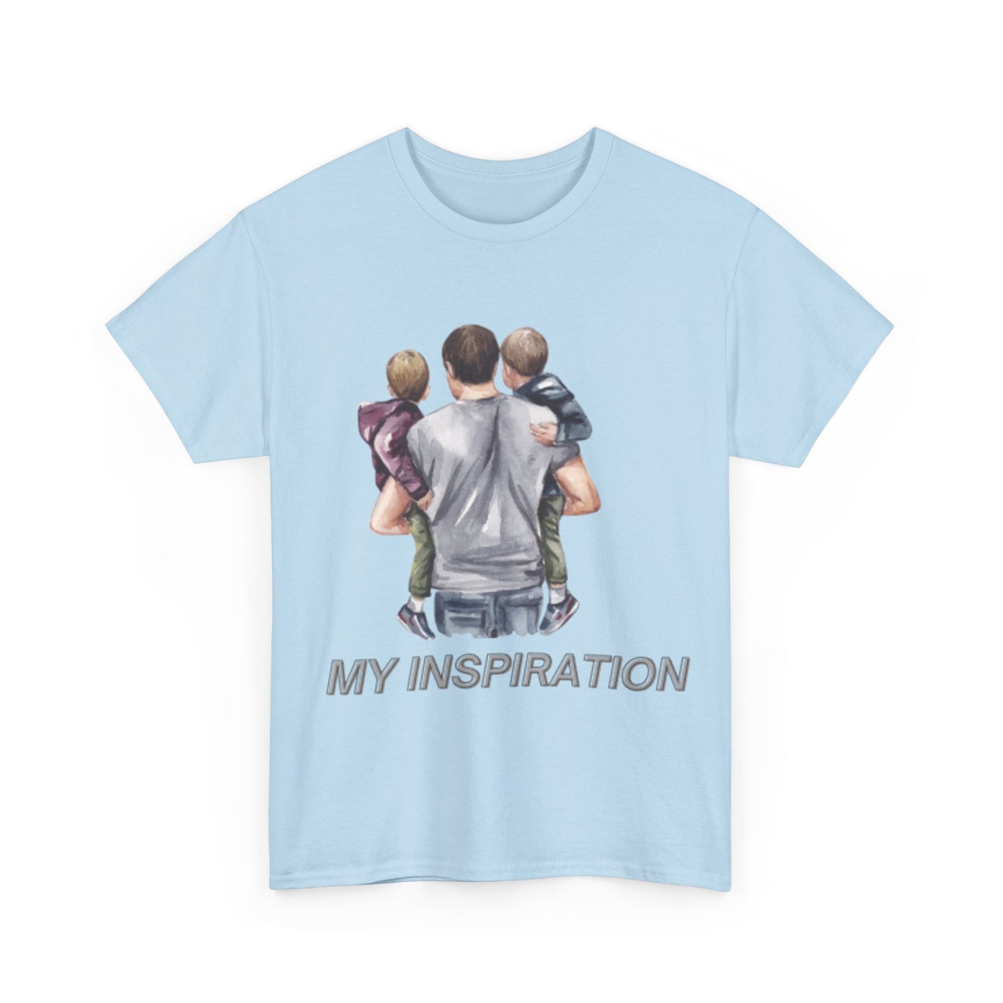 Inspirational 'Dad Inspiration' Logo T-shirt - Great Gift for Dads