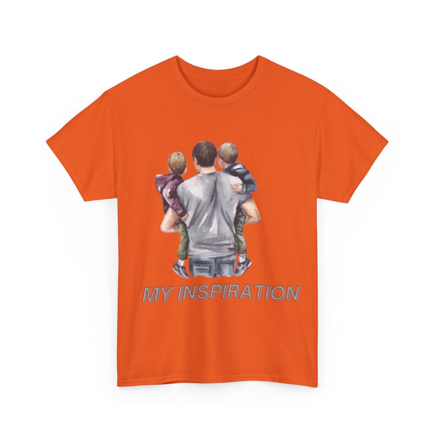 Inspirational 'Dad Inspiration' Logo T-shirt - Great Gift for Dads