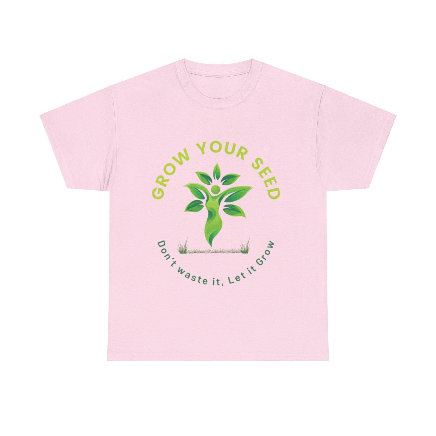 Empowering 'Grow Your Seed' Logo T-Shirt - Celebrate Your Journey