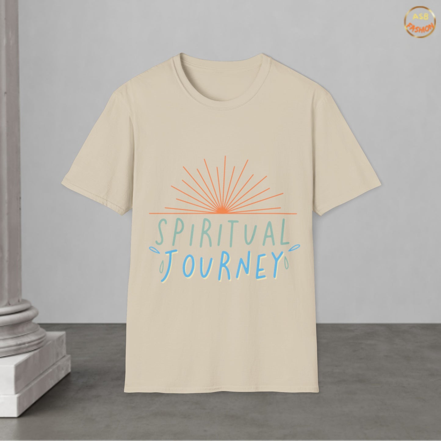 Inspirational 'Spiritual Journey' T-Shirt - Perfect for Mindfulness