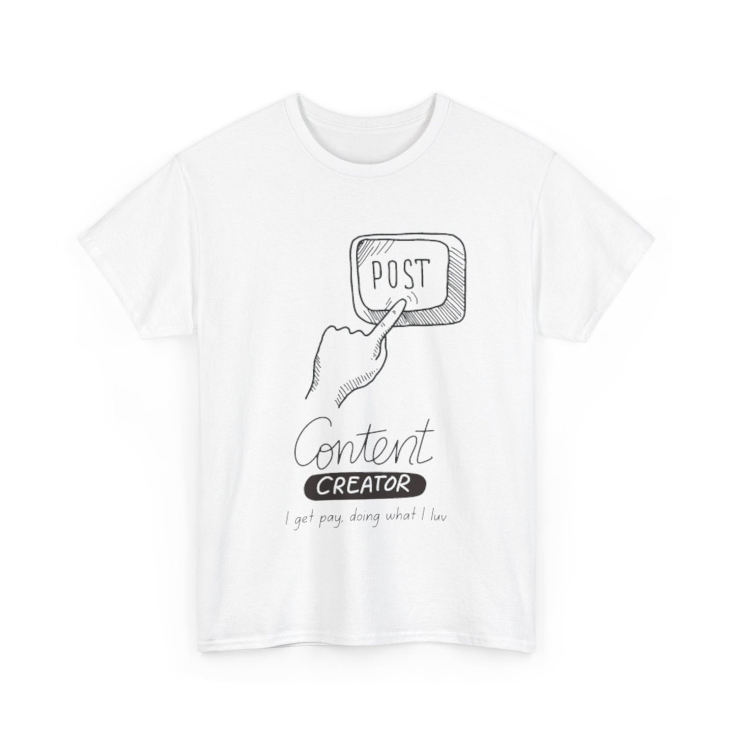 Innovate, Create, Inspire: Content Creator T-Shirt