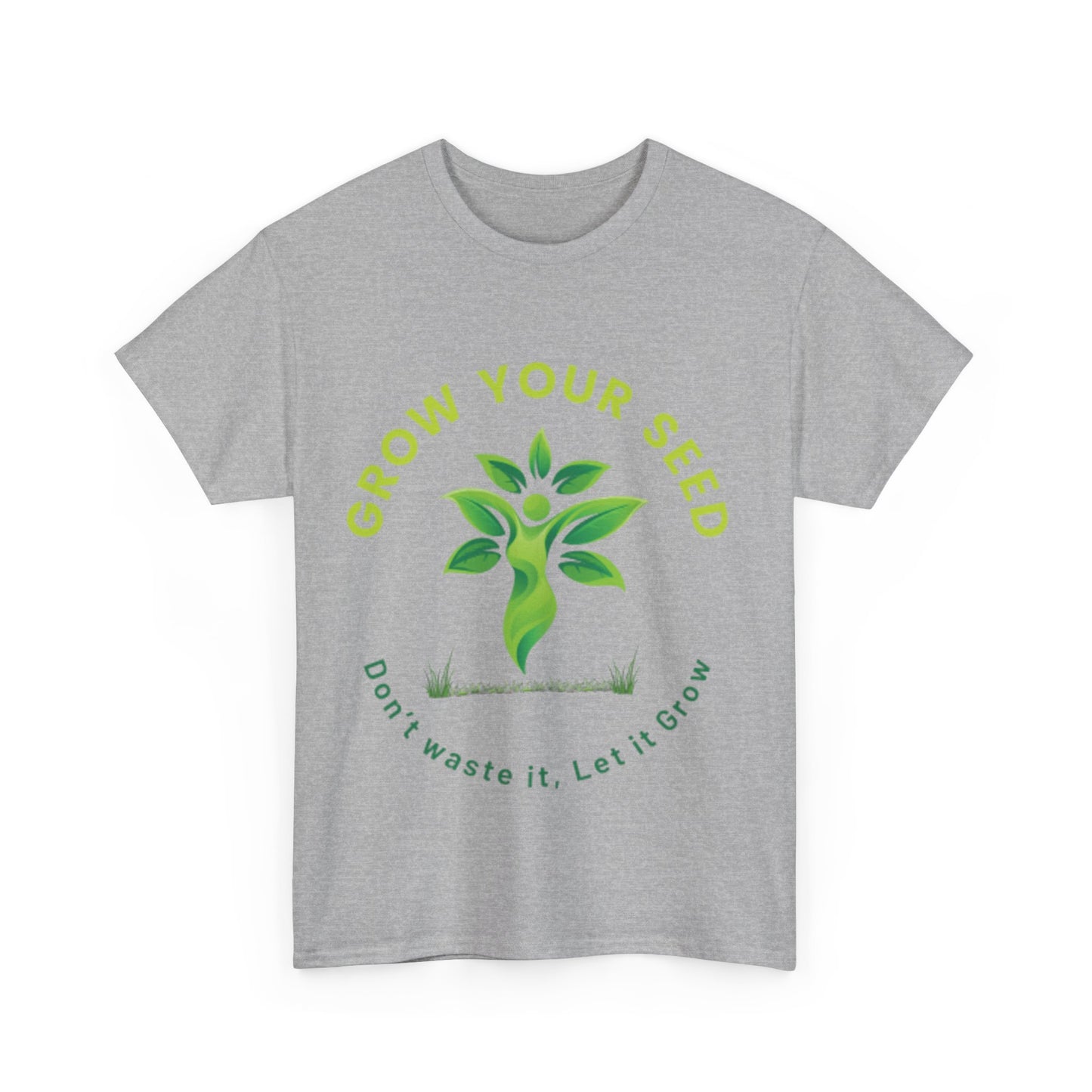 Empowering 'Grow Your Seed' Logo T-Shirt - Celebrate Your Journey