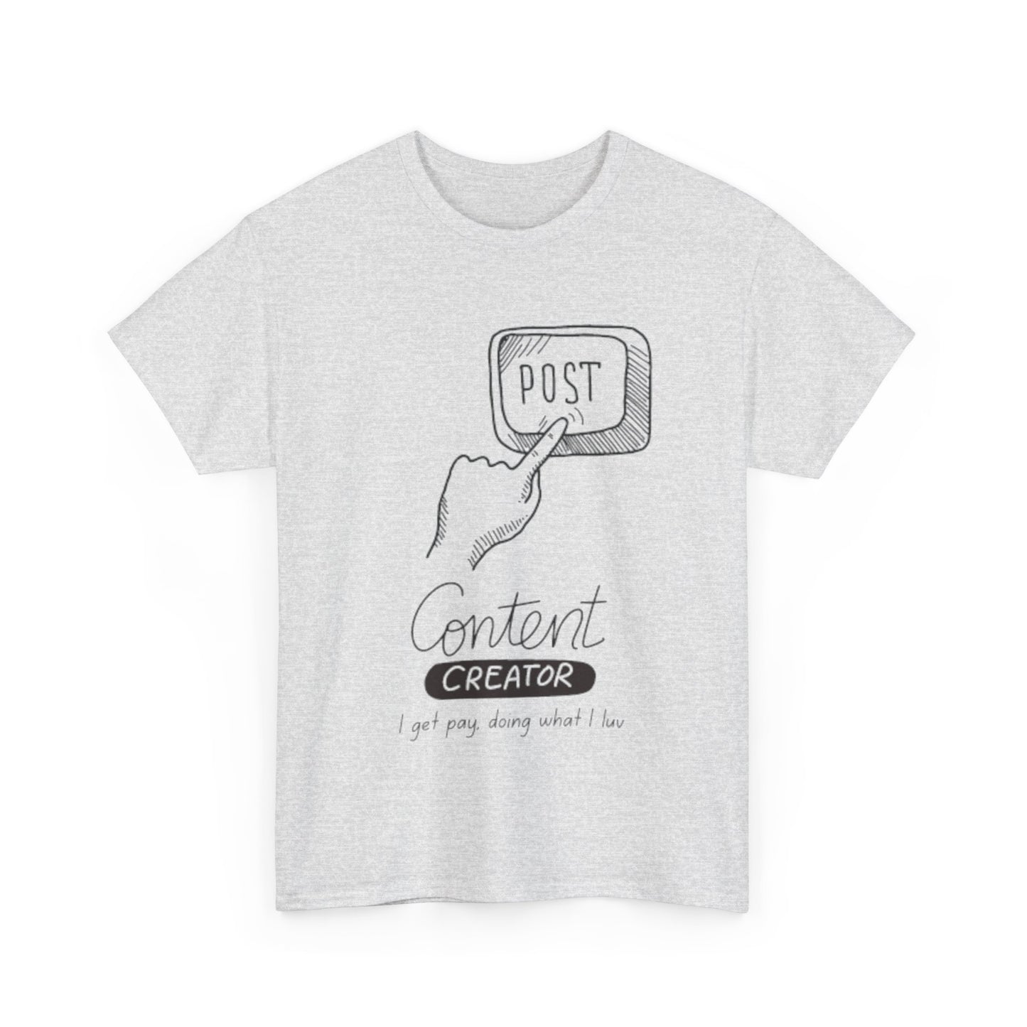 Innovate, Create, Inspire: Content Creator T-Shirt