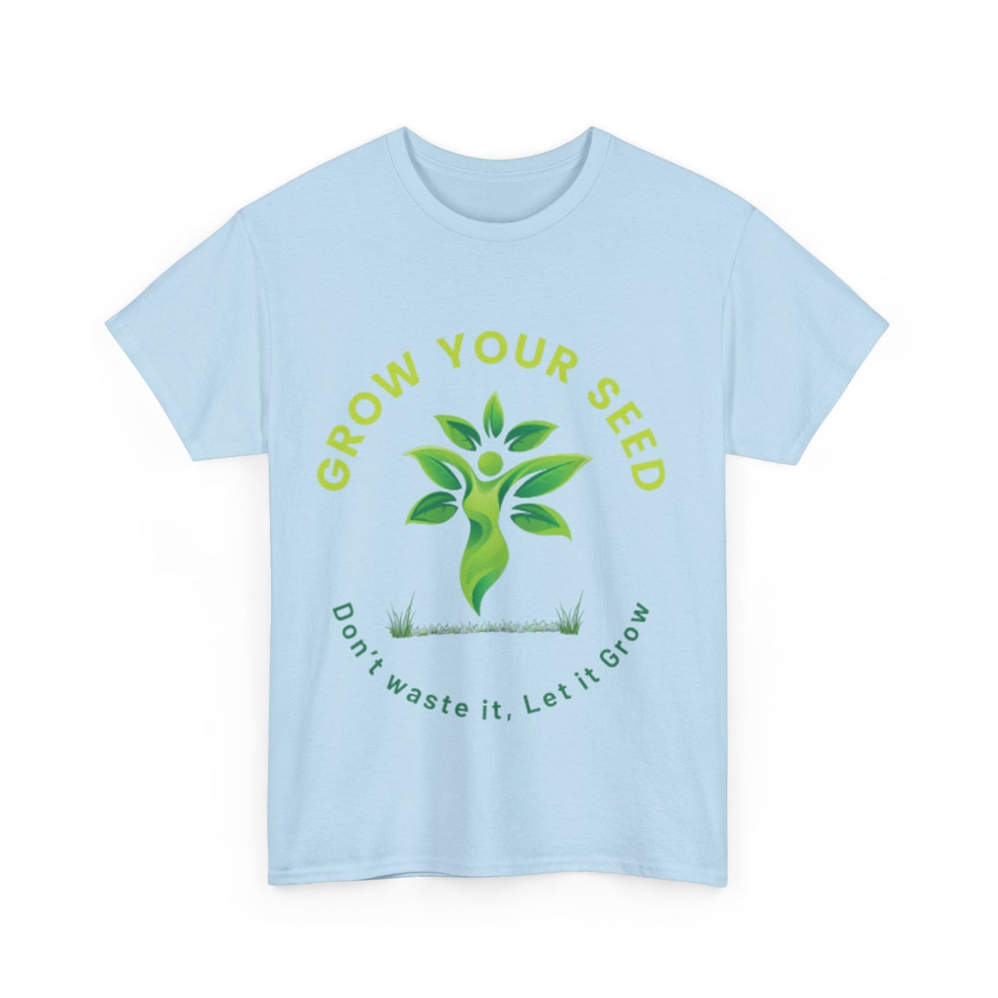 Empowering 'Grow Your Seed' Logo T-Shirt - Celebrate Your Journey