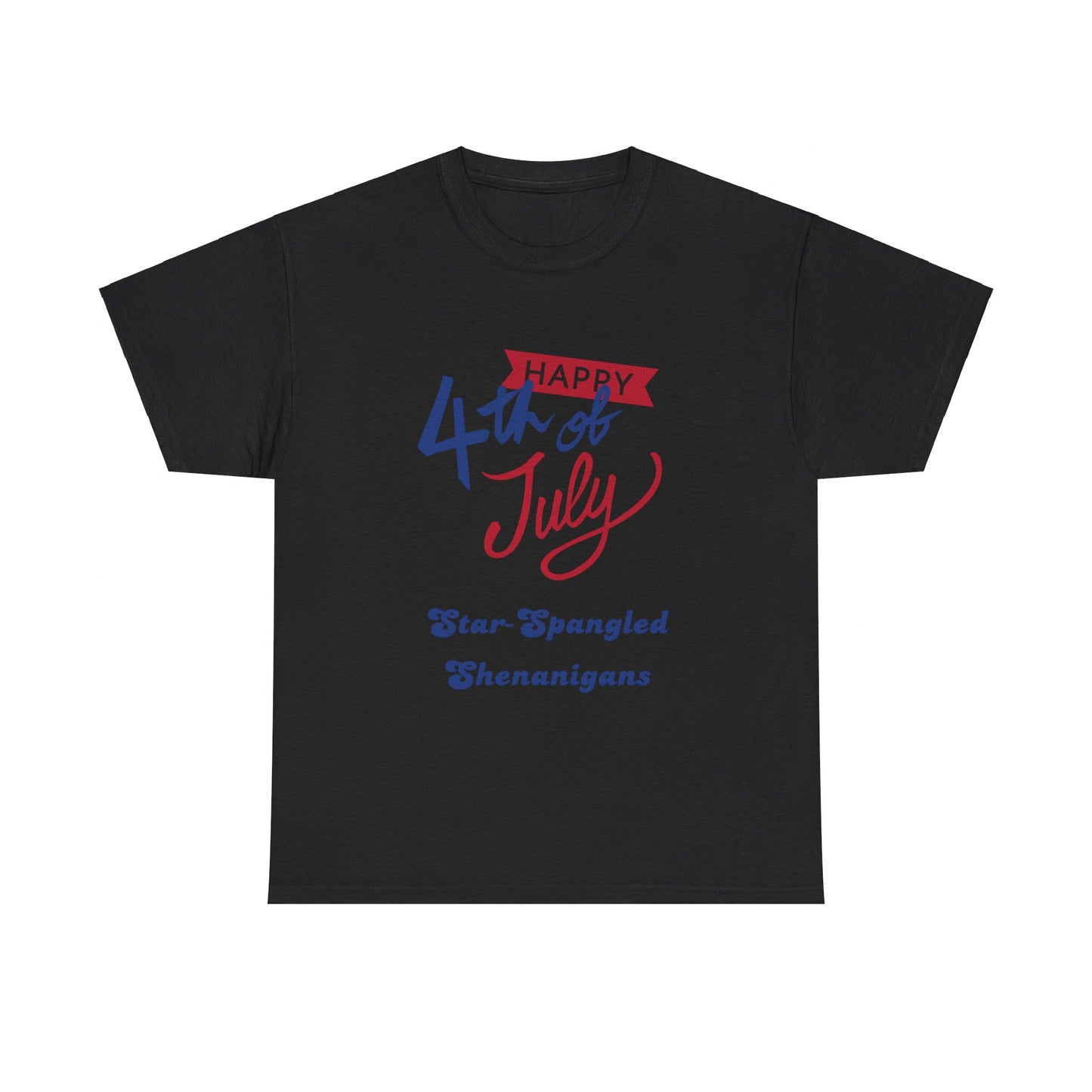 4th of July Star Spangled casual Unisex Heavy Cotton T-shirt