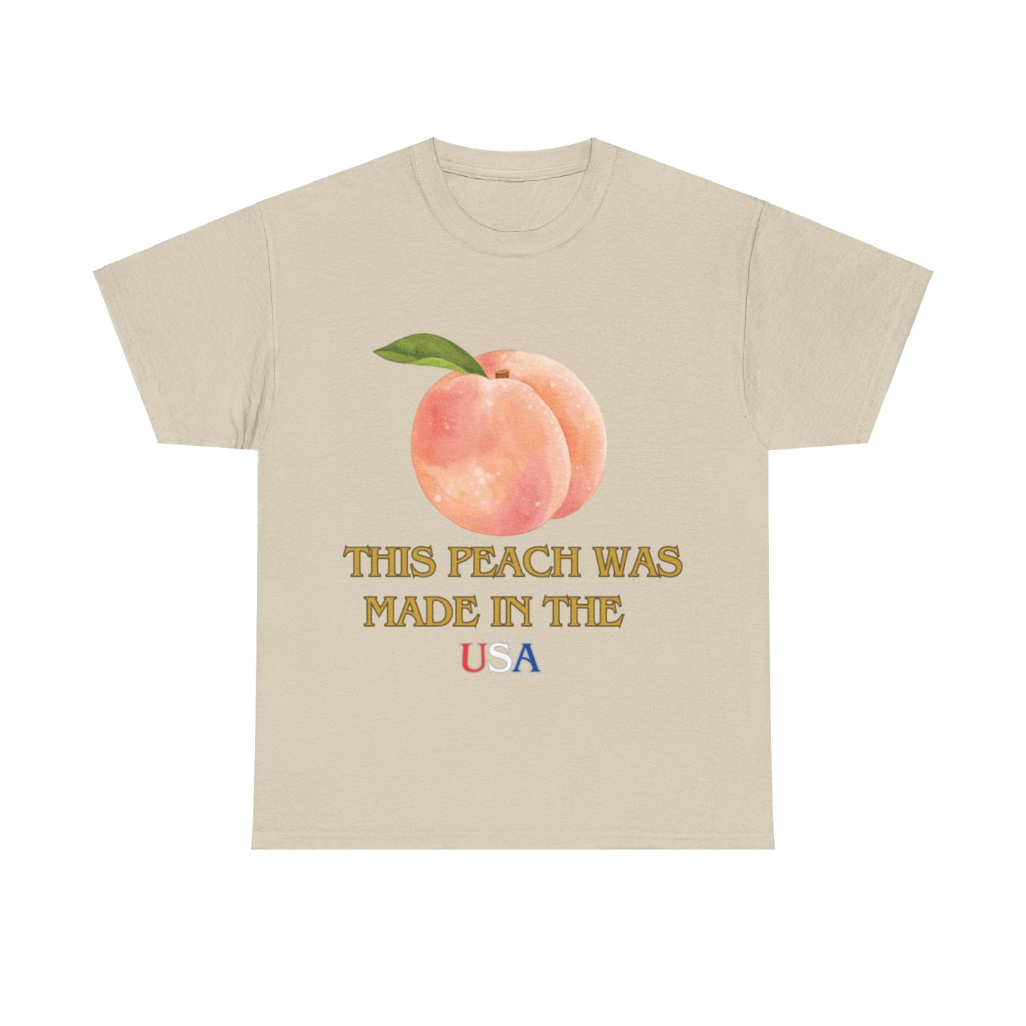 Proud American Peach - Made in the USA T-Shirt