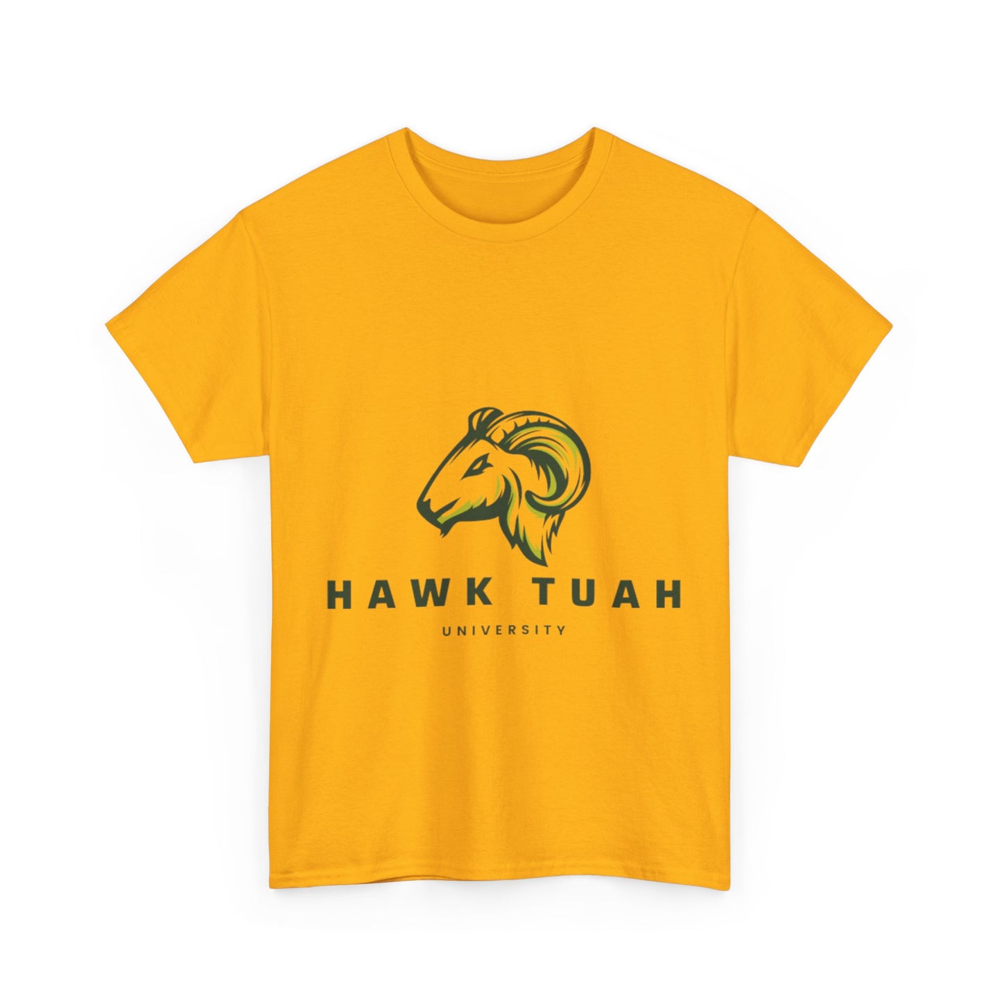 HAWK TUAH University Unisex Heavy Cotton T-Shirt