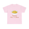Yummy Mac n Cheese funny humor Heavy Cotton T-shirt