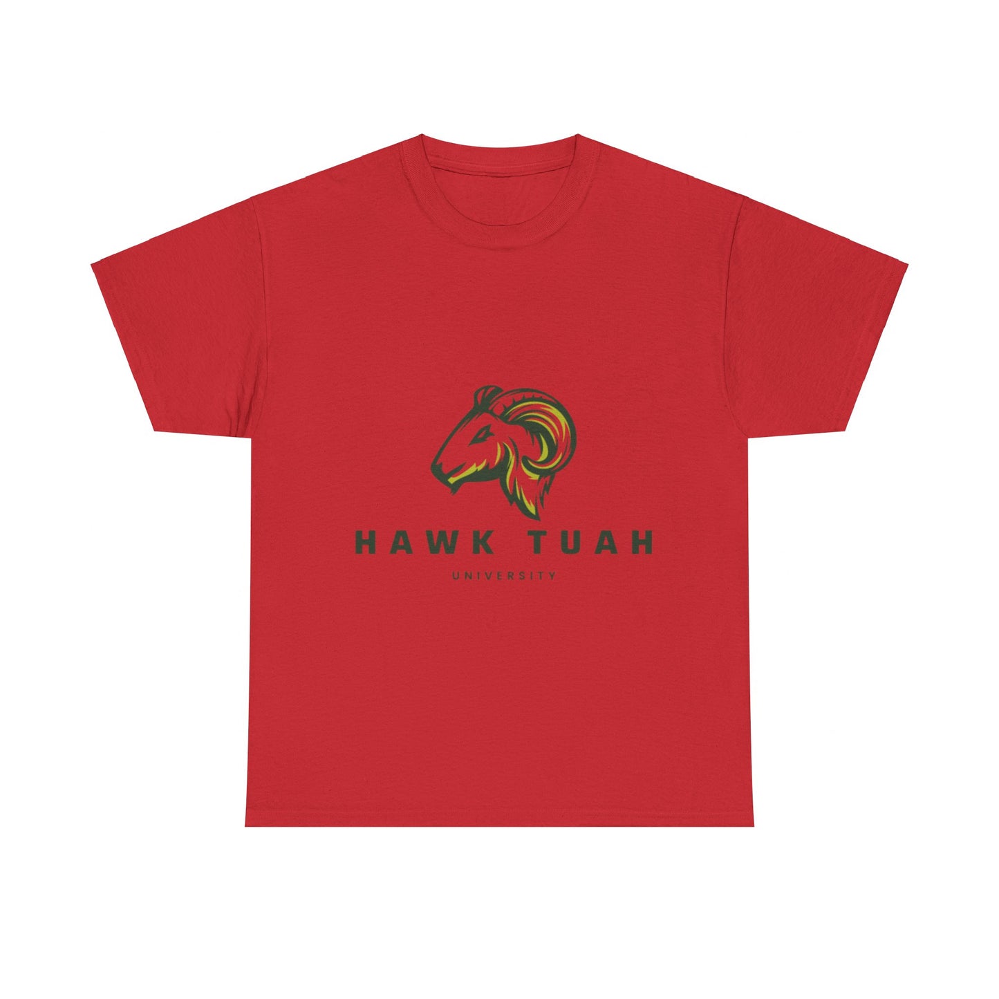 HAWK TUAH University Unisex Heavy Cotton T-Shirt