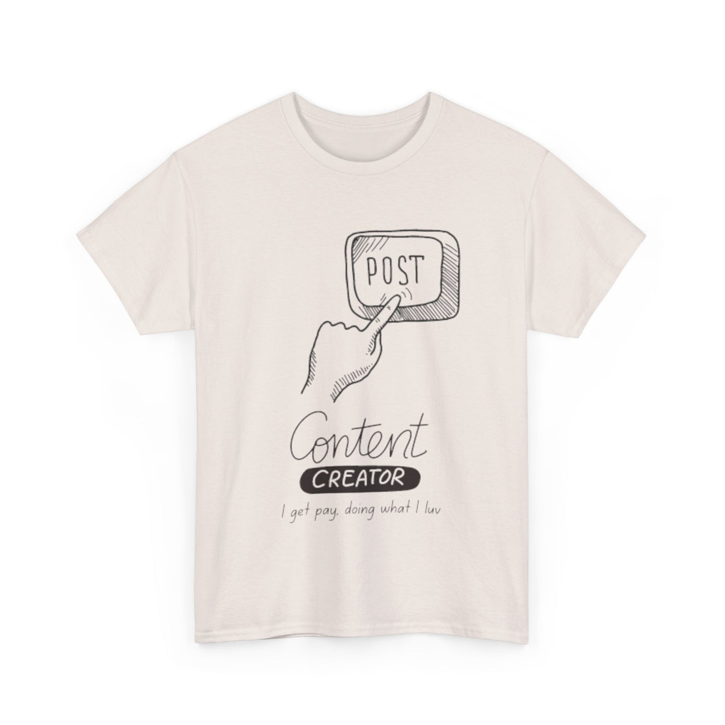 Innovate, Create, Inspire: Content Creator T-Shirt