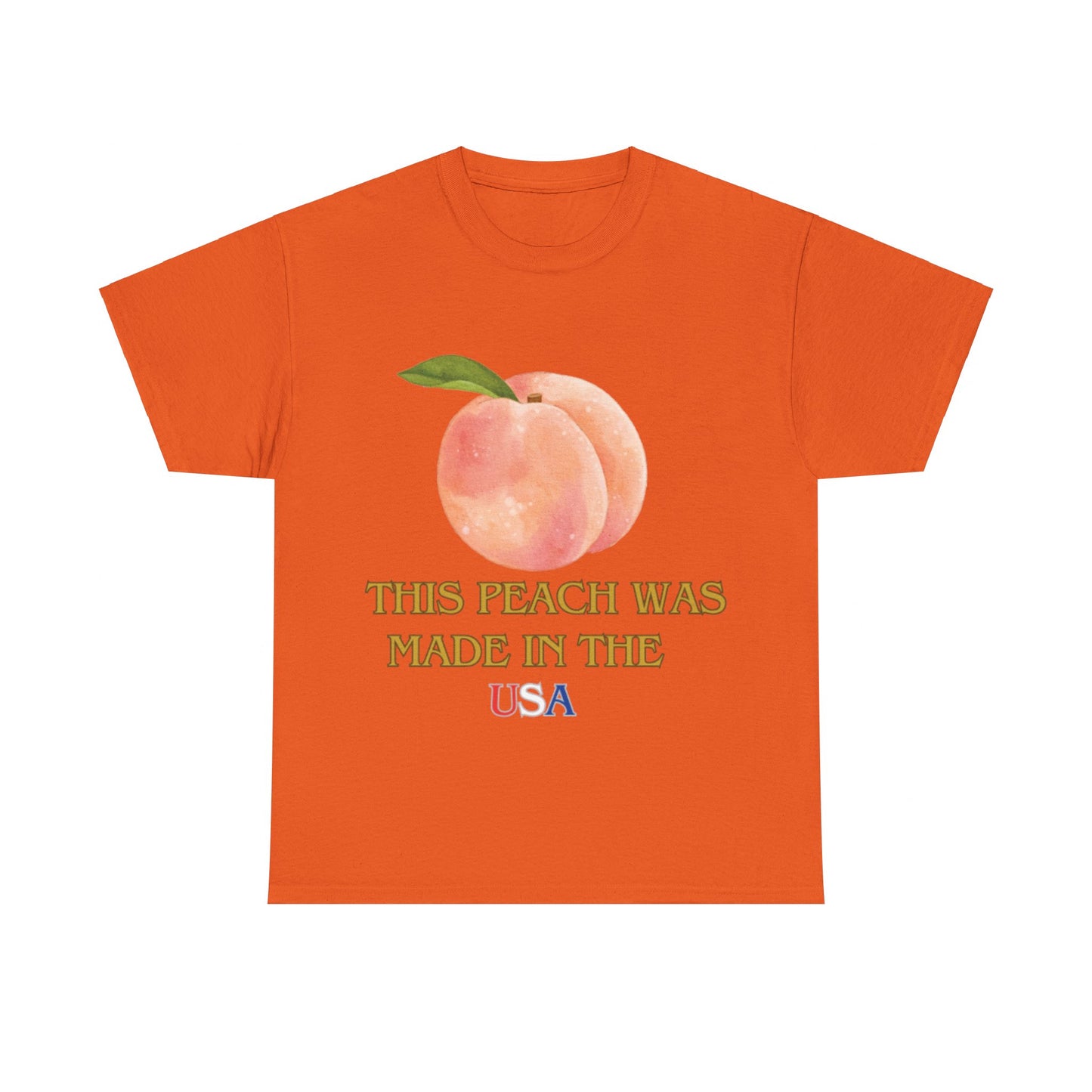 Proud American Peach - Made in the USA T-Shirt