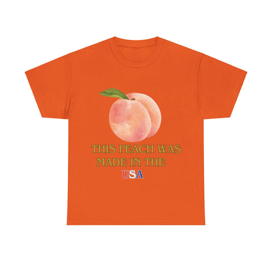 Proud American Peach - Made in the USA T-Shirt