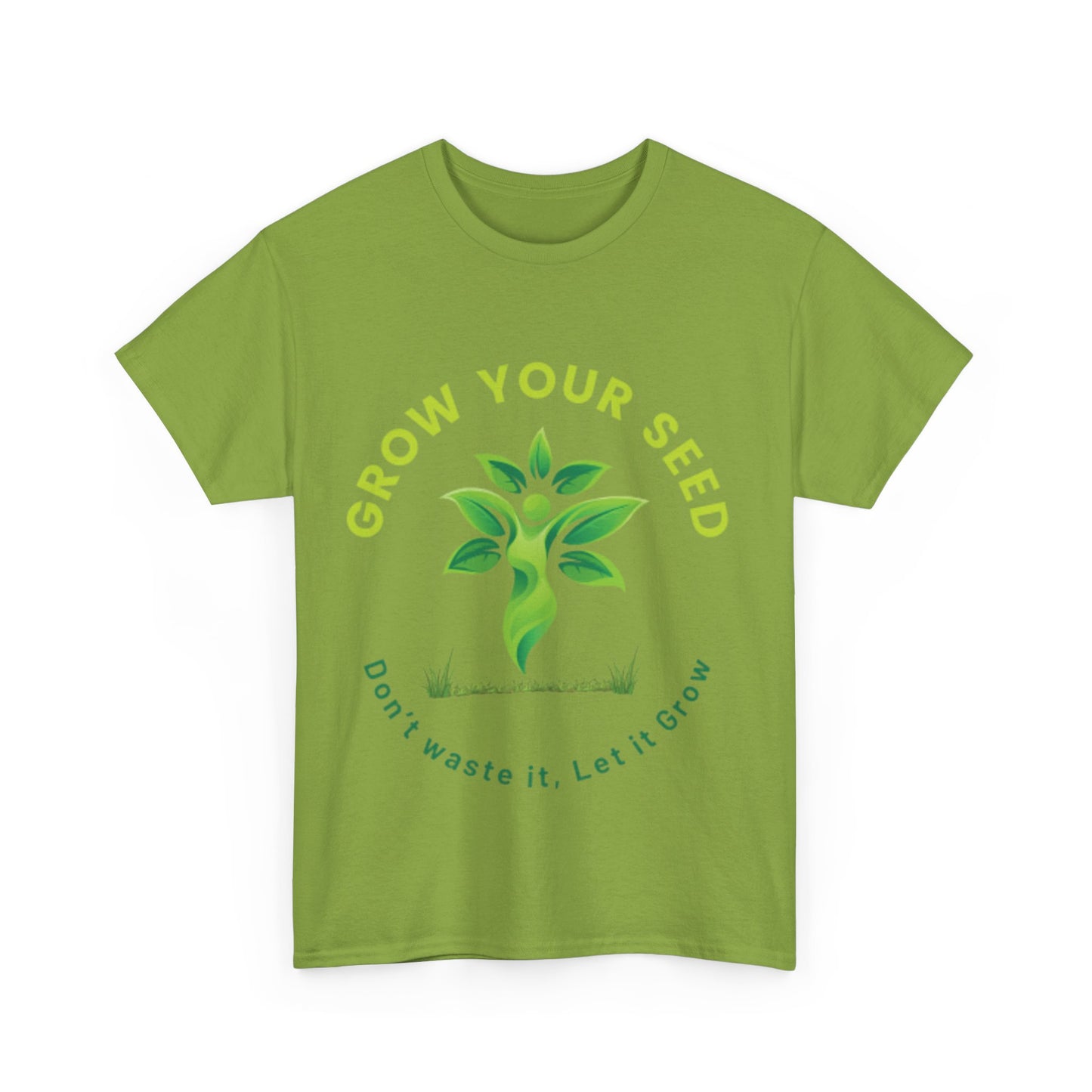 Empowering 'Grow Your Seed' Logo T-Shirt - Celebrate Your Journey