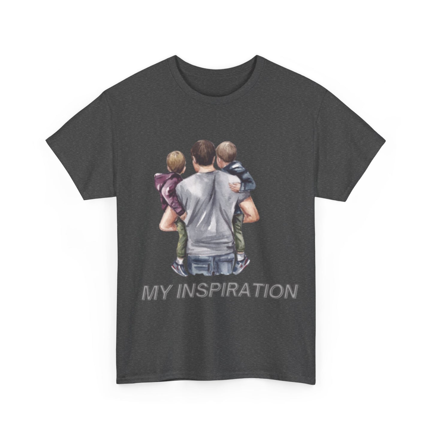 Inspirational 'Dad Inspiration' Logo T-shirt - Great Gift for Dads